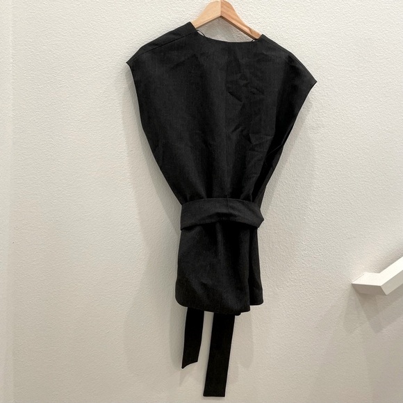 Zara Waistcoat Vest with Belt - Picture 15 of 15